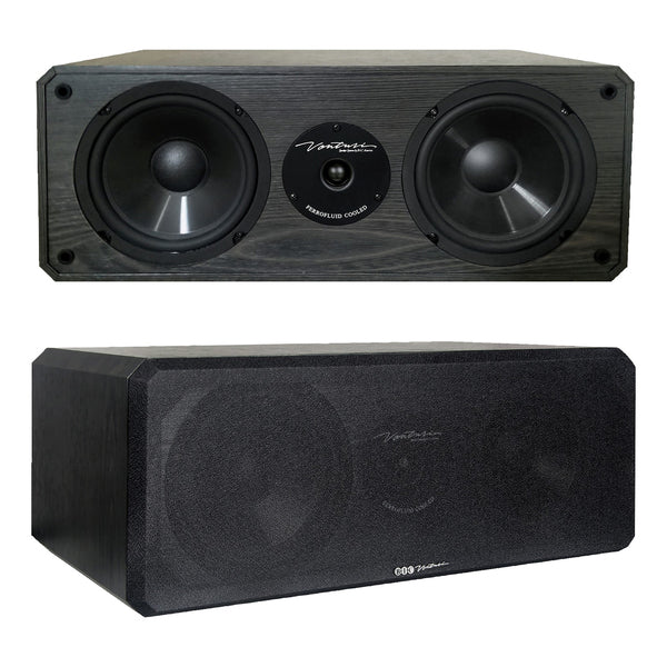 BIC America DV62CLR-S Venturi DV62CLR-S 175-Watt 3-Driver 2-Way Center Channel Speaker