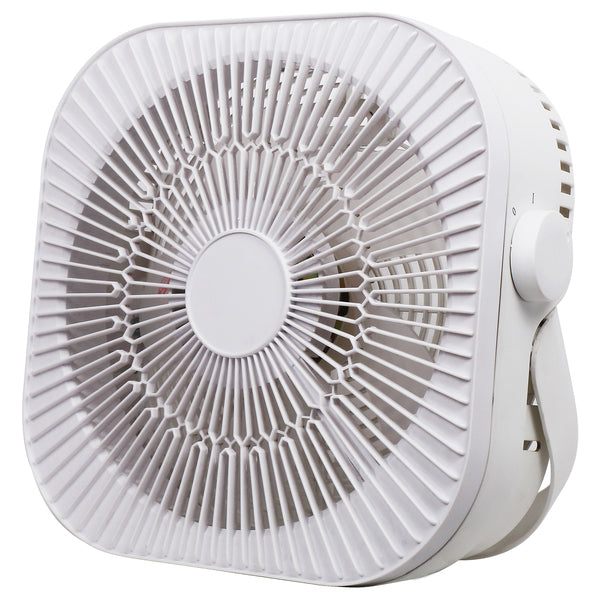 Optimus F-1023 F-1023 12-In. 2-Speed 40-Watt Box Fan