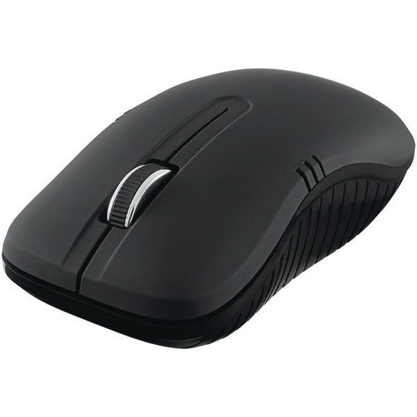 Verbatim 99765 Commuter Series Cordless Optical Computer Mouse, 3 Buttons, 2.4 GHz (Matte Black)