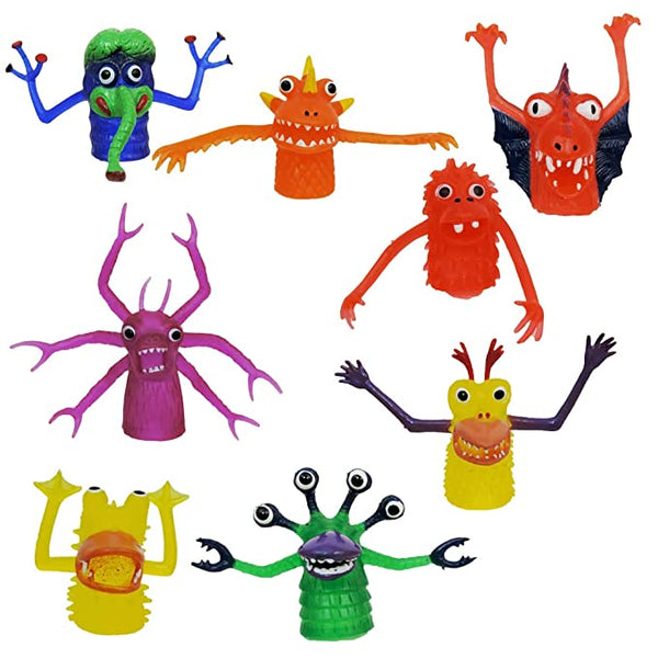 Set of 8 Monster Finger Puppet