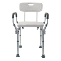 Essential Medical Supply Height Adjustable Molded Shower Chair