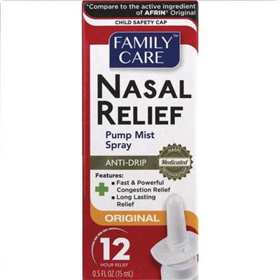 Family Care Nasal Spray Original 0.5oz (Afrin)