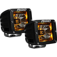 RIGID Industries Radiance Pod Amber Backlight Black Housing - Pair 20204