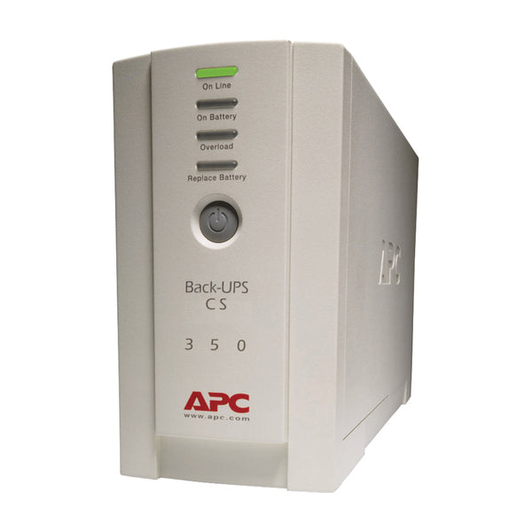 APC BK350 210-Watt Back-UPS Tower with 6 Outlets, CS 350