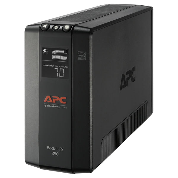 APC BX850M Back-UPS Pro 510-Watt 8-Outlet Compact Battery Back-Up and Surge Protector