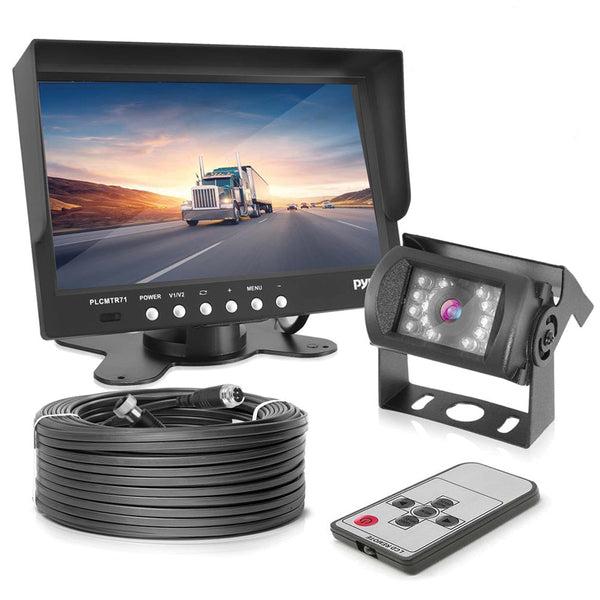 Pyle PLCMTR71 Commercial-Grade Backup Camera System with 7