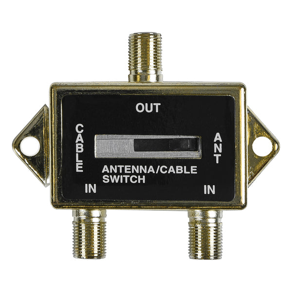 RCA VH71RV 2-Way A/B Coaxial Cable Slide Switch – RunwaySupply