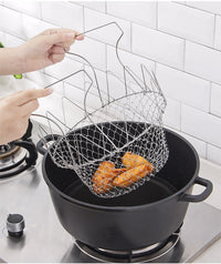 Oil Frying Basket Stainless Steel Filter