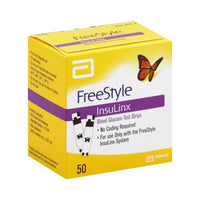 FreeStyle Insulinx Blood Glucose Test Strip (50 count)