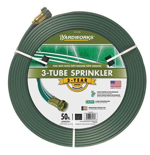 Yardworks 50' Soaker Sprinkler Vinyl Garden Hose