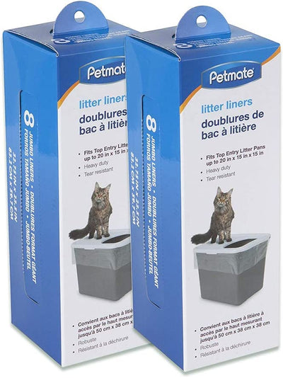 Petmate Top Entry Litter Pan Liners