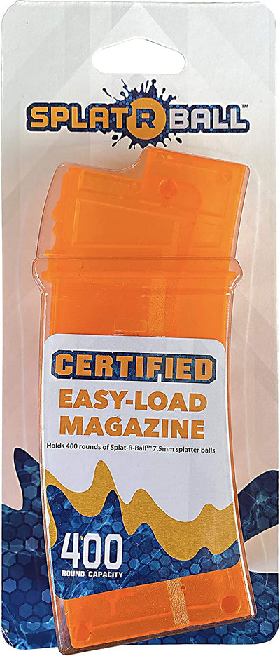 SplatRball Blaster 400 Round Capacity Orange Magazine