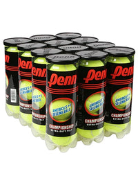 Penn Championship Extra Duty Tennis Balls 12 Can Case